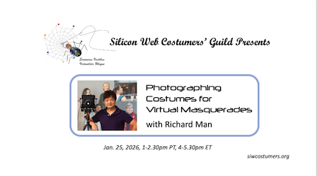 Photographing Costumes for Virtual Masquerades